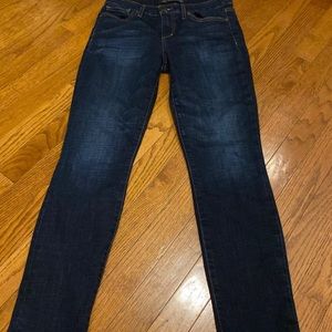 Joes denim size 27 dark wash jeans gently worn